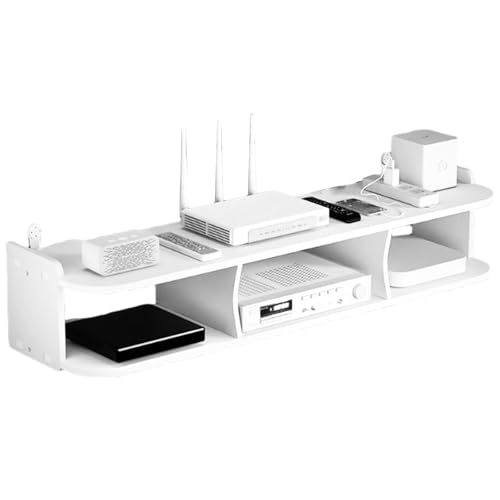 Gissroys Multi Funktionales Wandregal Für Schlafzimmer Organisation Einfache Installation Engineered Router Organizer Holz Display Klammer Schlafzimmer Organizer Platzoptimierung von Gissroys
