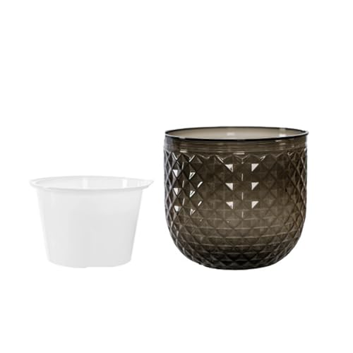 Gissroys Selbstbewässerung Klarer Pflanzer Hydroponischer Doppelschichtblütenstopf Für Innenräume Freien Mit Geringer Wartung Gartenhydroponic Blütentopf Gissroys Selbstbewässerung Klarer Pflanzer Hydroponischer Doppelschichtblütenstopf Für Innenräume Freien Mit Geringer Wartung Gartenhydroponic Blütentopf von Gissroys