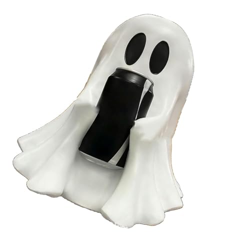 Gissroys Specter Getränke-Präsentationsständer, Halloween-Party-Zubehör, leicht zu reinigen, austauschbare Dosen-Designs, Haunting Austauschbares Getränkeregal von Gissroys