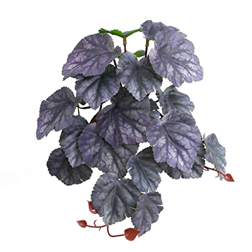 Gissroys Terrarium Kunstpflanze für Amphibien für Tank Pet Habitat Dekorationen Blätter 10 Sty Amphibien Terrarium von Gissroys