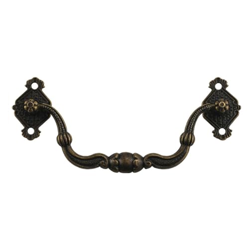 Gissroys Zink Alloy Schrankknauf Schubladen Ringe Ziehen Vintage Möbel Dekorative Für Kommode Küchenschrank von Gissroys
