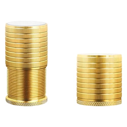 Goldfarbene 43 mm Schreibtisch-Bein-Stabilisatoren, verstellbare Nivellierpads für wackelige Tische, Büros, schnelle Installation, Schreibtisch-Nivellierfüße von Gissroys
