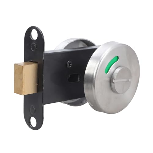 Hochstärkeres Badezimmer Zeigt Easy Installation Badezimmerstall Türschloss Upgrades Für Verbesserte Privatsphäre Und Sicherheits Vakant Besetzte Tür von Gissroys