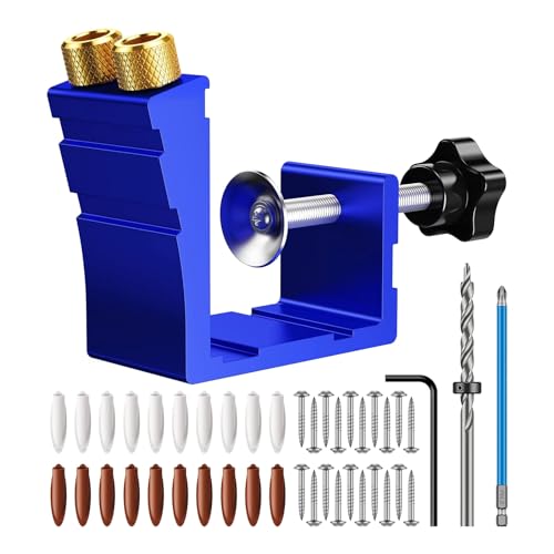 Holzbearbeitungs-Lochbohrerführung, Taschenvorrichtung für präzises Bohren, einfach zu bedienendes Werkzeug für Tischlerarbeiten, Hersteller, Taschenbohrerführung von Gissroys