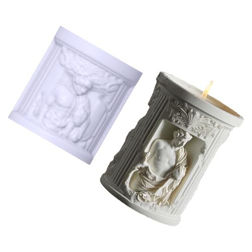 Kunststatue Silikonkerzenform Kunst Skulptur Silikon Vase Form Für Vase Stifthalter Schreibtisch Organizer Home Dekoration Tränenresistent Kunststatue Silikonkerzenform Kunst Skulptur Silikon Vase Form Für Vase Stifthalter Schreibtisch Organizer Home Dekoration Tränenresistent von Gissroys