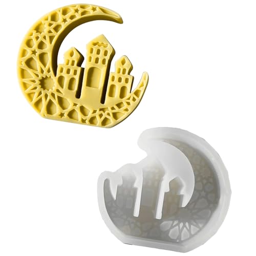 Moon Siliconform Epoxidharz Formen Eid Themen Kerze Perfekt Zum Herstellen Von Schmuck Und Heimdekors Projekte Handgefertigte Seife Moon Siliconform Epoxidharz Formen Eid Themen Kerze Perfekt Zum Herstellen Von Schmuck Und Heimdekors Projekte Handgefertigte Seife von Gissroys