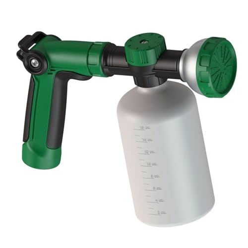 Multifunktional Einstellbarer Wasserdüse Schlauch Waschmaschine Gartengarten Sprinkler Mit Schaumbehälter Werkzeug Hochdruck Gartensprinkler von Gissroys