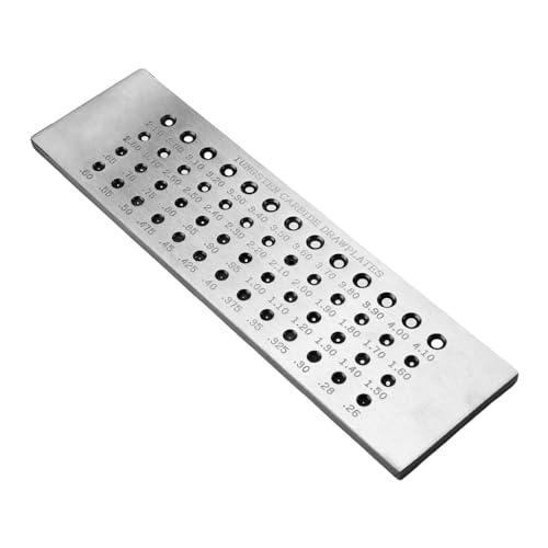 Multifunktionaler Draht-Ziehplatte, Schmuckherstellung, Werkzeug, Stahl, Zugplatte, Drahtformplatte, Stahlstruktur, Geschenk für Juweliere Multifunktionaler Draht-Ziehplatte, Schmuckherstellung, Werkzeug, Stahl, Zugplatte, Drahtformplatte, Stahlstruktur, Geschenk für Juweliere von Gissroys