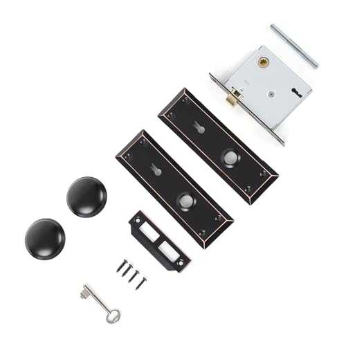 Praktische Einstichschloss Set Mit Eleganten Knöpfen Zum Ersetzen Von Antique Fit Tür von Gissroys