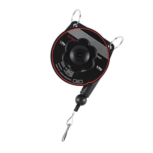 Robuster, verstellbarer Haken mit federbelastetem Design, einfache Installation in einer zweiten Werkzeughakenrolle, Überkopfarbeit, einziehbar Robuster, verstellbarer Haken mit federbelastetem Design, einfache Installation in einer zweiten Werkzeughakenrolle, Überkopfarbeit, einziehbar von Gissroys