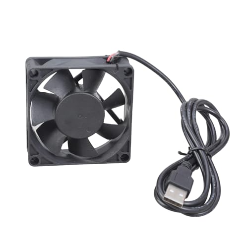 Silents 7cm 7025 USB Leistungskühlungslüfter 5V 0 3A 28cfm Für PC Gaming Konsolen Und Drucker USB Kühlungslüfterkit von Gissroys