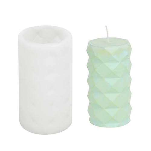 Silikonform Harzkunstform Kerzen Crafting Formen Zylindermuster Einzigartige Ornamentform Silikonform Harzkunstform Kerzen Crafting Formen Zylindermuster Einzigartige Ornamentform von Gissroys