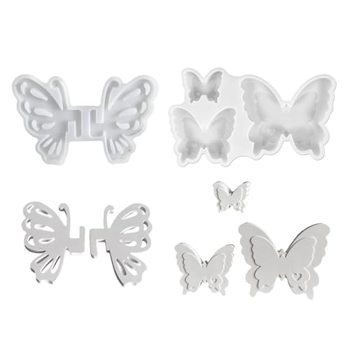 Silikonform Schmetterlingsform Skulpturen Schimmelpeakartikel Für Die Dekoration Zu Hause Und Kreative Projekte Silikonseife Formen Schmetterling von Gissroys