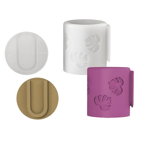 Silikonform für strukturierte Sukkulenten, Behälter, Blumentöpfe, Heimdekoration, für Bastelliebhaber, künstlerische Blumentöpfe von Gissroys