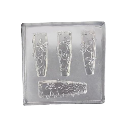 Silikonnägel Kunststempelform Einfach Zu Verwenden Nägel Briefmarkenform Für Professionelle Maniküre Und Enthusiasten Schmuck Tool Maniküre Vorlagen von Gissroys