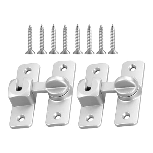 Stabile Aluminiumlegierung Ohne Perforiertes Pin Türschloss Für Mieter Und Hotels Easy Installation Designs Schutz Türschlos von Gissroys