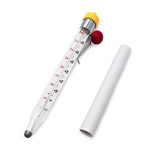 Süßigkeiten/Gelee/Fry Thermometer Edelstahl Mit Topfclip Küchenthermometer Für Speiseöl von Gissroys