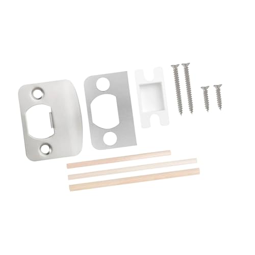 Universals Residential Security Strikers Standard Türschläge Platten Türschloss Riegel Rastorer Spacer Easy Installion Edelstahl Stahlschläge Platte von Gissroys