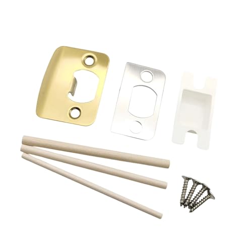 Universals Residential Security Strikers Standard Türschläge Platten Türschloss Riegel Rastorer Spacer Easy Installion Edelstahl Stahlschläge Platte von Gissroys