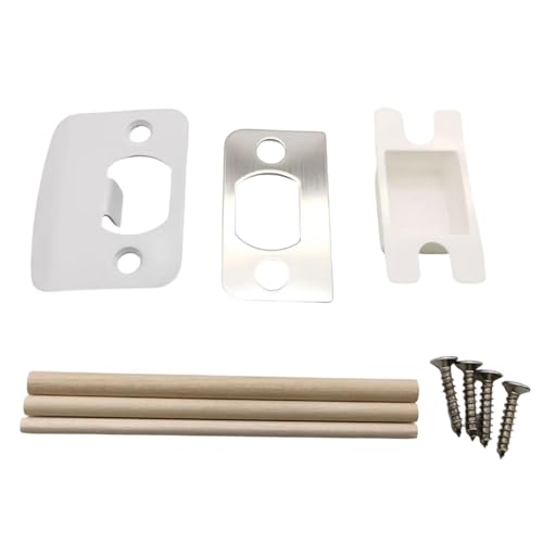 Universals Residential Security Strikers Standard Türschläge Platten Türschloss Riegel Rastorer Spacer Easy Installion Edelstahl Stahlschläge Platte von Gissroys