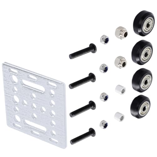 V-Radschienensysteme V-Portalplatte für 2020 V Schlitz-Aluminium-Extrusionen in Zolldruckern für präzises Bauen von Aluminiumrädern von Gissroys
