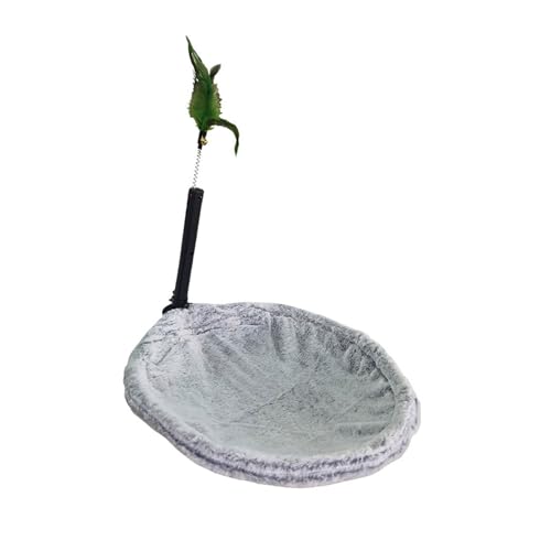 Verstellbare Katzen Hängematte Für Schreibtisch Platz Sparen Stahlrahmen Stoff Ergonomisches Haustierbett Für Kleine Hängematten von Gissroys