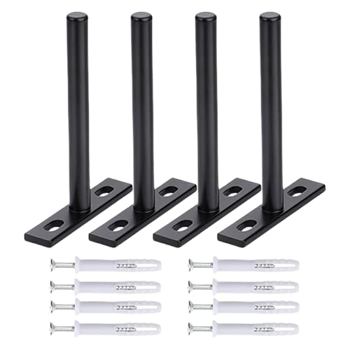 Wandmontierte Verdeckte Regalstützen Mit Einfachen Installation Unsichtbare Regalhalterungen 4/6/8pcs Zur Verbesserung Der Innenverfeinerungs Dekore Einfache Installation Der Halterung von Gissroys