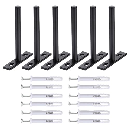 Wandmontierte Verdeckte Regalstützen Mit Einfachen Installation Unsichtbare Regalhalterungen 4/6/8pcs Zur Verbesserung Der Innenverfeinerungs Dekore Einfache Installation Der Halterung von Gissroys