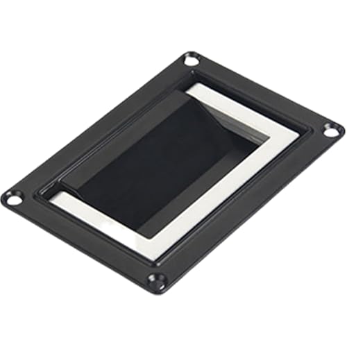 Zincs Klappgriff für Zugangstüren, Kleiderschränke, Schubladen und Schränke, aus Zinklegierung, Klappgriff, Schwarz Zincs Klappgriff für Zugangstüren, Kleiderschränke, Schubladen und Schränke, aus Zinklegierung, Klappgriff, Schwarz von Gissroys