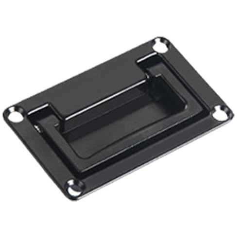 Zincs Klappgriff für Zugangstüren, Kleiderschränke, Schubladen und Schränke, aus Zinklegierung, Klappgriff, Schwarz Zincs Klappgriff für Zugangstüren, Kleiderschränke, Schubladen und Schränke, aus Zinklegierung, Klappgriff, Schwarz von Gissroys