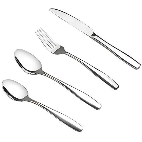 Gitany 40-teilig Edelstahl-Besteck Set, Besteck Für 10 Personen von Gitany