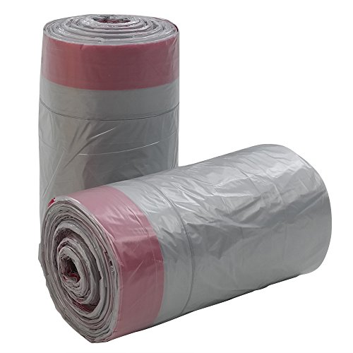 Gitany Müllbeutel mit Zugband 50L, Grau, 125 Stück Gitany Müllbeutel mit Zugband 50L, Grau, 125 Stück von Gitany