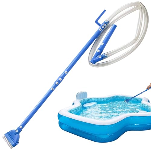 Hot Tub Vacuum Handheld Pool Cleaner Efficient Cleaning Tool Lightweight Handhelds Safe Device Removing Dirt Algae Sand from Bottom Water, Ideal for Small Pools Home, 150cm Hot Tub Vacuum Handheld Pool Cleaner Efficient Cleaning Tool Lightweight Handhelds Safe Device Removing Dirt Algae Sand from Bottom Water, Ideal for Small Pools Home, 150cm von Gitekain