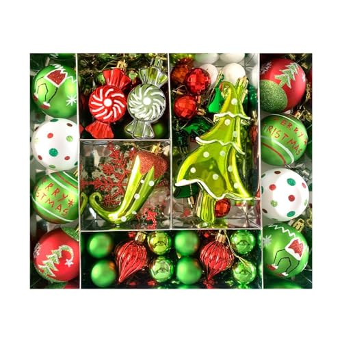 Gitohoni 34 Stück Christbaumkugeln Weihnachtsbaumanhänger Glitzerkugeln Baumpendelkugeln Hängedekoration Aus Festem PP Material für Weihnachtsfeier Hochzeit Pa, 82 Stück Gitohoni 34 Stück Christbaumkugeln Weihnachtsbaumanhänger Glitzerkugeln Baumpendelkugeln Hängedekoration Aus Festem PP Material für Weihnachtsfeier Hochzeit Pa, 82 Stück von Gitohoni