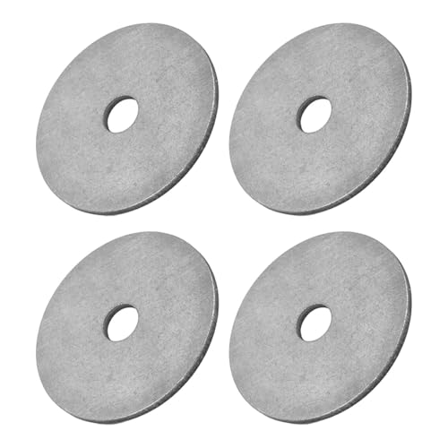Gitohoni 4 Stück Edelstahl Unterlegscheiben für Flache Vermessungspfähle, Einfach zu Verwenden Gitohoni 4 Stück Edelstahl Unterlegscheiben für Flache Vermessungspfähle, Einfach zu Verwenden von Gitohoni