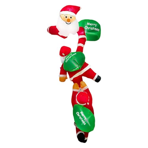 Gitohoni Aufblasbarer Weihnachtsmann Zum Klettern, Weihnachtsschmuck von Gitohoni