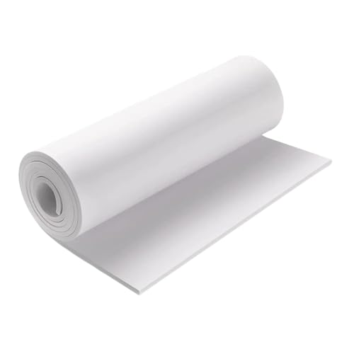 Gitohoni Cosplay-Schaumstoffmaterial für DIY-Projekte, EVA-Schaum und Neopren-Gummiplatten für Kunst, Weiß von Gitohoni