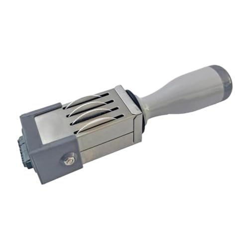 Gitohoni Datumsstempel Präziser Rollstempel Mini Handstempel Zahlenstempel Nummerierstempel mit Stabilem PP Metallrahmen für Büro Basteln Kalender Geschenkide, 18 X 4 Mm von Gitohoni