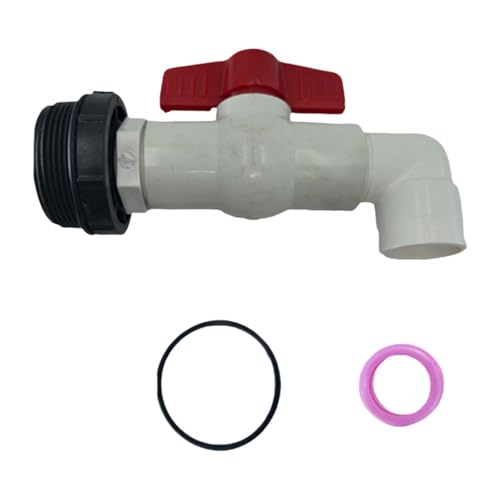 Gitohoni Fasshahn PVC Steuerventil Wassertankanschluss Praktischer Schnellverschluss Ersetzen Sie Den Robusten, Auslaufsicheren Mehrzweck Controller, Außendurchmesser 32 Gitohoni Fasshahn PVC Steuerventil Wassertankanschluss Praktischer Schnellverschluss Ersetzen Sie Den Robusten, Auslaufsicheren Mehrzweck Controller, Außendurchmesser 32 von Gitohoni