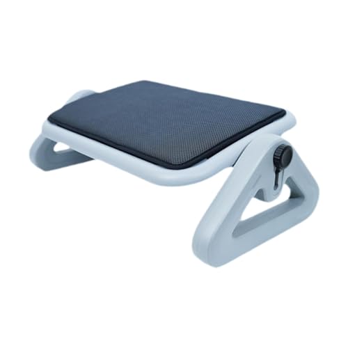 Gitohoni Fußhocker für Den Schreibtisch, Höhenverstellbar, für Büro Und Zuhause, Grau Gitohoni Fußhocker für Den Schreibtisch, Höhenverstellbar, für Büro Und Zuhause, Grau von Gitohoni