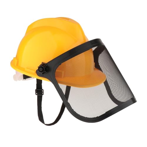 Gitohoni Gesichtsschutzmaske Forsthelm Kettensägenschutzhelm Schutzhelm für die Holzernte von Gitohoni