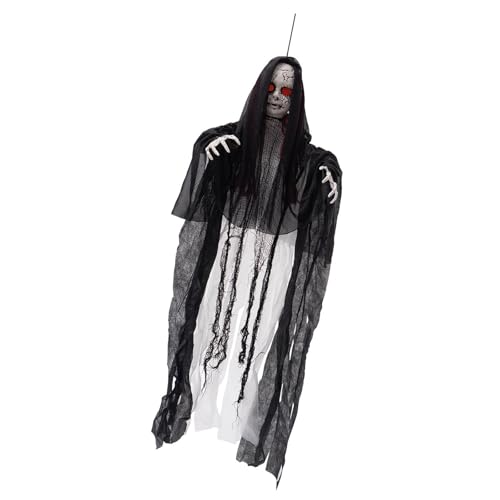 Gitohoni Hängende Weibliche Geist Halloween Dekoration 40 Zoll Lang Gruselige Klänge mit Gitohoni Hängende Weibliche Geist Halloween Dekoration 40 Zoll Lang Gruselige Klänge mit von Gitohoni