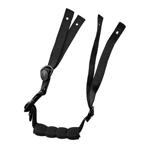 Gitohoni Kinnriemen für Helme, universeller Ersatz aus Nylon, mit Schnalle für Motorrad- und Fahrradhelme, Schwamm-Kinnpolster Gitohoni Kinnriemen für Helme, universeller Ersatz aus Nylon, mit Schnalle für Motorrad- und Fahrradhelme, Schwamm-Kinnpolster von Gitohoni
