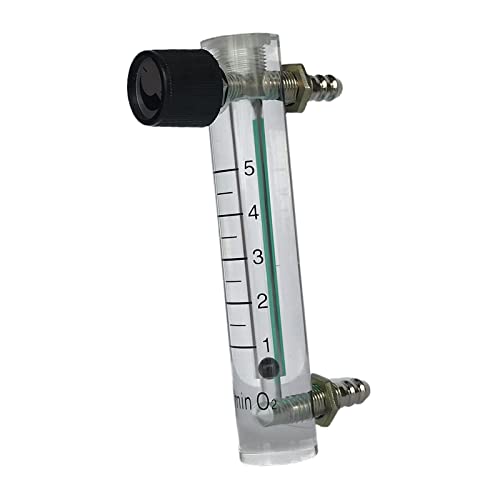Gitohoni Luft- und Gasdurchflussmesser zur Kontrolle des Gasflusses, 1 Liter bis 5 Liter Gitohoni Luft- und Gasdurchflussmesser zur Kontrolle des Gasflusses, 1 Liter bis 5 Liter von Gitohoni