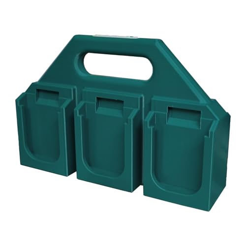 Gitohoni Organizer für 18 V Batterien, Tragbare Halterung für Den Arbeitsbereich, 6 Steckplätze von Gitohoni