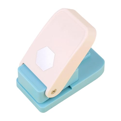 Gitohoni Tab Punch Papierlocher Etikettenstanzer Bastelwerkzeug Trennblattstanzer aus Hochwertigem Carbonstahl für Kreative Bastelprojekte Karten Scrapbooks, Sechseckig Gitohoni Tab Punch Papierlocher Etikettenstanzer Bastelwerkzeug Trennblattstanzer aus Hochwertigem Carbonstahl für Kreative Bastelprojekte Karten Scrapbooks, Sechseckig von Gitohoni
