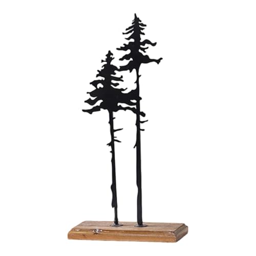 Gitohoni Tisch Weihnachtsbaum Eisen Weihnachtsbaum Ornament Eisendekor Tischdeko Vintage Design Kreativer für Büro Wohnzimmer Heimparty Kaminregal, Schwarz 19cmx10cmx38cm Gitohoni Tisch Weihnachtsbaum Eisen Weihnachtsbaum Ornament Eisendekor Tischdeko Vintage Design Kreativer für Büro Wohnzimmer Heimparty Kaminregal, Schwarz 19cmx10cmx38cm von Gitohoni