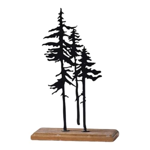 Gitohoni Tisch Weihnachtsbaum Eisen Weihnachtsbaum Ornament Eisendekor Tischdeko Vintage Design Kreativer für Büro Wohnzimmer Heimparty Kaminregal, Schwarz 22cmx10cmx34cm Gitohoni Tisch Weihnachtsbaum Eisen Weihnachtsbaum Ornament Eisendekor Tischdeko Vintage Design Kreativer für Büro Wohnzimmer Heimparty Kaminregal, Schwarz 22cmx10cmx34cm von Gitohoni
