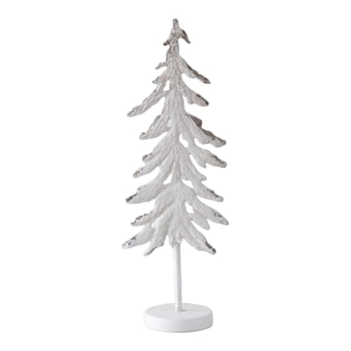 Gitohoni Tisch Weihnachtsbaum Eisen Weihnachtsbaum Ornament Eisendekor Tischdeko Vintage Design Kreativer für Büro Wohnzimmer Heimparty Kaminregal, Weiß 16x10.5x47cm Gitohoni Tisch Weihnachtsbaum Eisen Weihnachtsbaum Ornament Eisendekor Tischdeko Vintage Design Kreativer für Büro Wohnzimmer Heimparty Kaminregal, Weiß 16x10.5x47cm von Gitohoni