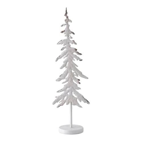 Gitohoni Tisch Weihnachtsbaum Eisen Weihnachtsbaum Ornament Eisendekor Tischdeko Vintage Design Kreativer für Büro Wohnzimmer Heimparty Kaminregal, Weiß 18.5x12x60.5cm Gitohoni Tisch Weihnachtsbaum Eisen Weihnachtsbaum Ornament Eisendekor Tischdeko Vintage Design Kreativer für Büro Wohnzimmer Heimparty Kaminregal, Weiß 18.5x12x60.5cm von Gitohoni
